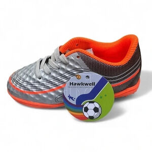 Hawkwell sz 10 Indoor/Outdoor Firm Ground Turf Soccer Shoes(Toddler/Little Kid)